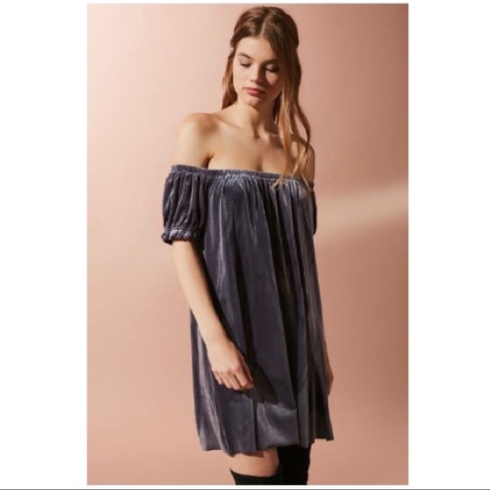 UO velvet dress
